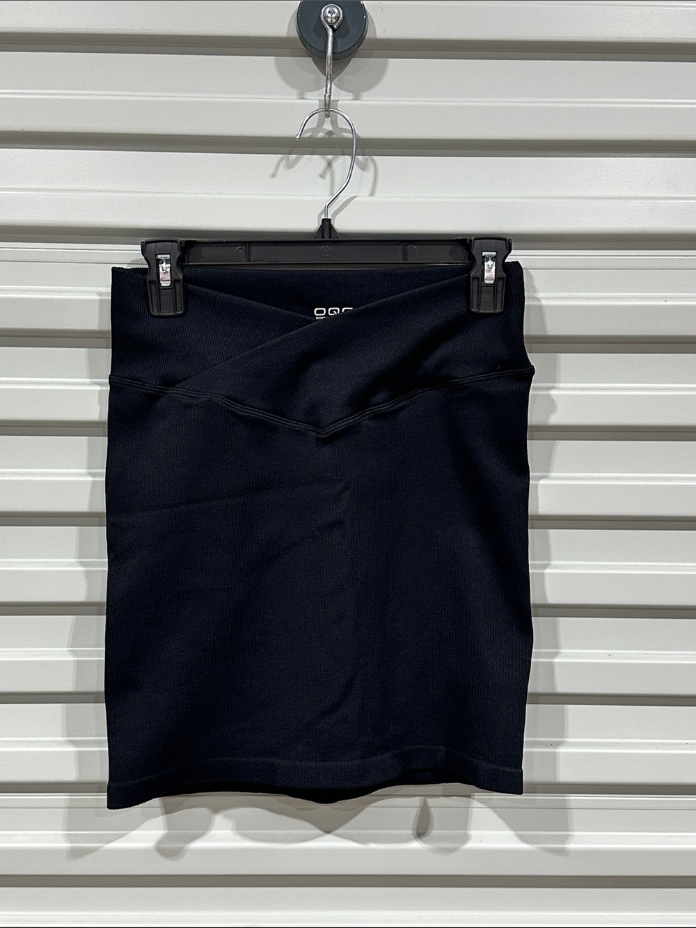Women's Black High-Rise Ponte Pencil Skirt